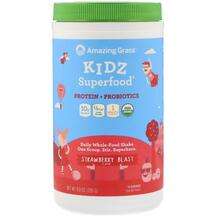 Amazing Grass, Kidz Superfood Protein + Probiotics, Суперфуд, ...