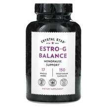 Crystal Star, Estro-G Balance, Підтримка естрогену, 150 капсул