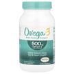 Фото товара Ovega-3, Веганская Омега-3, Plant-Based Omega-3 500 mg, 60 капсул