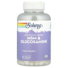 Глюкозамін з МСМ MSM & Glucosamine Solaray Глюкозамін з МСМ MSM & Glucosamine Solaray