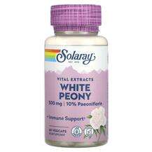 Solaray, Vital Extracts White Peony 500 mg, Біла півонія, 60 к...