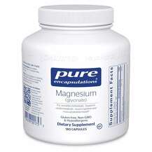 Pure Encapsulations, Магний глицинат, Magnesium Glycinate, 180...