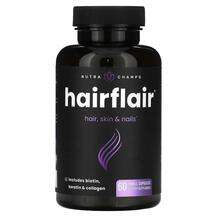 NutraChamps, HairFlair, 60 Capsules