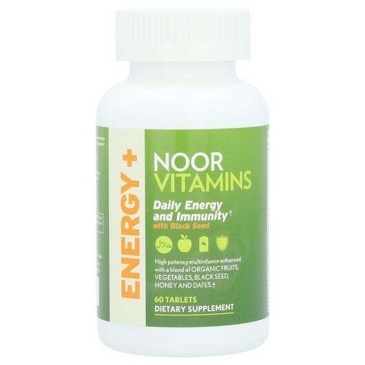 Основное фото товара Noor Vitamins, Черный тмин, Daily Energy and Immunity with Bla...