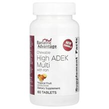 Chewable High ADEK Multi with Iron Tropical Fruit