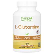 L-Glutamine 750 mg L-Глутамин Super Nutrition 120 капсул