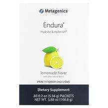 Metagenics, Endura Lemonade, Електроліти, 30 пакетів
