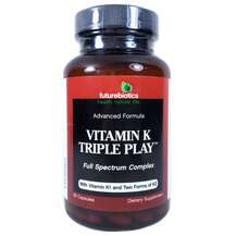 Future Biotics, Vitamin K 550 mcg Triple Play, 60 Capsules