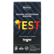 Biochem, TEST Natural Testosterone Booster, 60 Capsules