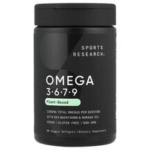 Omega 3-6-7-9 Plant Based Омега 3 Sports Research