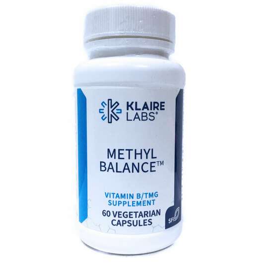 Основное фото товара Klaire Labs SFI, Метил Баланс, Methyl Balance, 60 капсул