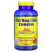 Cal/Mag/Zinc Complex Кальций Магний Natures Life