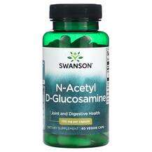 Swanson, NAC N-ацетил-L-цистеин, N-Acetyl D-Glucosamine 750 mg...