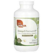 Zahler, Omega 3 Platinum+D Advanced Omega 3 Fish Oil + Vitamin...