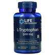 Фото товара Life Extension, L-Tриптофан 500 мг, L-Tryptophan 500 mg, 90 ка...