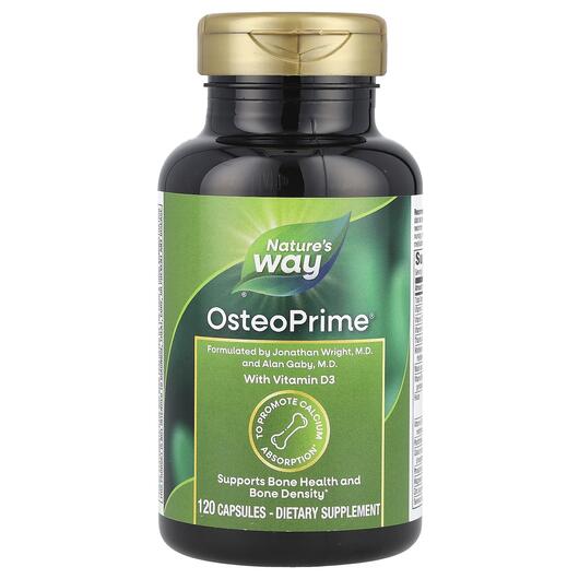 Основне фото товара Nature's Way, OsteoPrime Bone Health, Зміцнення кісток, 120 