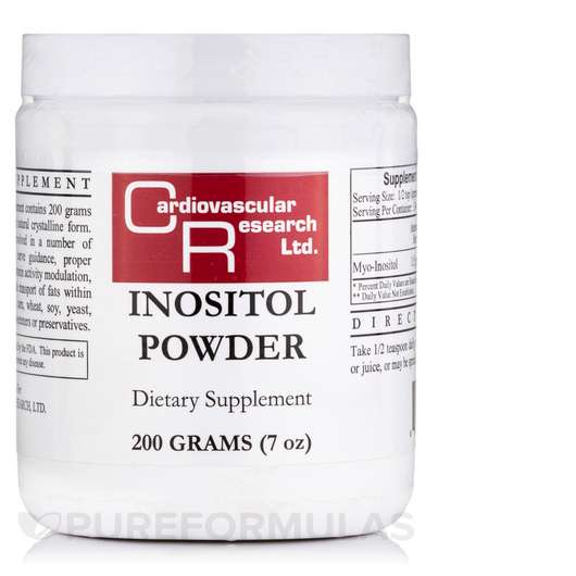 Основне фото товара Ecological Formulas, Inositol Powder Myo-Inositol, Міо-інозито...