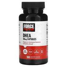 Force Factor, DHEA 50 mg, Дегідроепіандростерон, 100 капсул