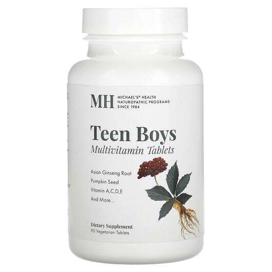 Основне фото товара MH, Teen Boys Multivitamin, Мультивітаміни для підлітків, 90 т...