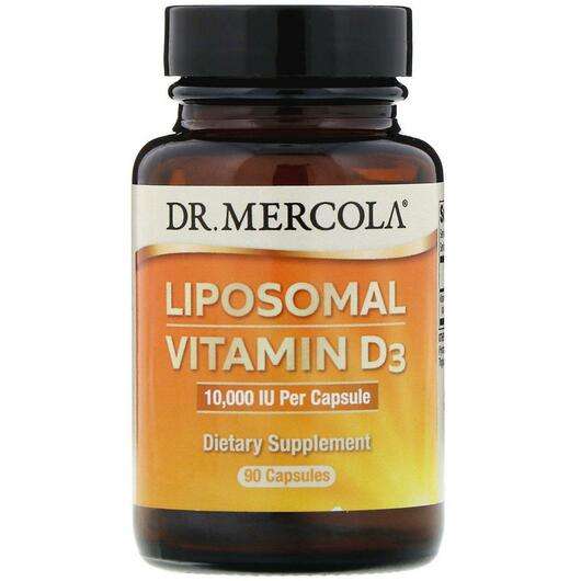Основне фото товара Dr. Mercola, Liposomal Vitamin D3 10000 IU, Ліпосомальний D3, ...