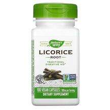 Nature's Way, Licorice Root 450 mg, Корінь солодки 450 мг, 100...