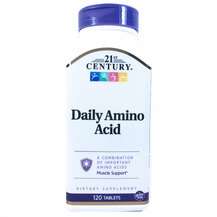 21st Century, Daily Amino Acid, Амінокислоти, 120 таблеток