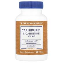 L-Карнітин Carnipure L-Carnitine 500 mg TheVitaminShoppe L-Карнітин Carnipure L-Carnitine 500 mg TheVitaminShoppe