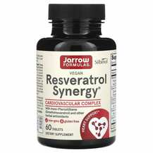 Jarrow Formulas, Resveratrol Synergy 200 mg Total Resveratrol,...