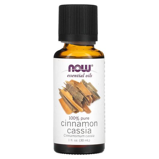 Основне фото товара NOW Foods, Pure Essential Oil Cinnamon Cassia, Ефірна олія, 30 мл