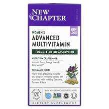 New Chapter, Мультивитамины, Women's Advanced Multivitamin, 12...