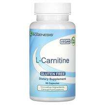 Nutra BioGenesis, L-Карнитин, L-Carnitine, 60 капсул