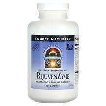 Source Naturals, Ферменты пищеварения, RejuvenZyme, 500 капсул