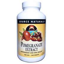 Source Naturals, Pomegranate Extract, 240 Tablets