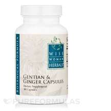 Gentian & Ginger Capsules Корень Имбиря Wise Woman