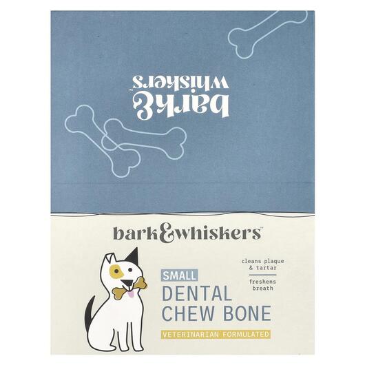 Основное фото товара Dental Chew Bone Small For Dogs 12 Bones, Укрепление костей, 22 г