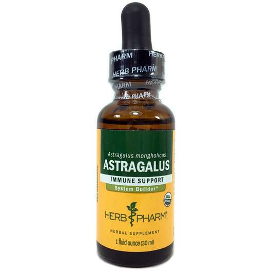 Основное фото товара Herb Pharm, Астрагал жидкая форма, Astragalus, 30 мл