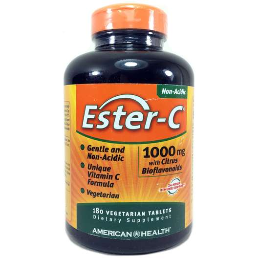 Основное фото товара American Health, Эстер-С с Биофлавоноидами, Ester-C 1000 mg, 1...