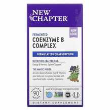 New Chapter, B-комплекс, Fermented Coenzyme B Complex, 90 капсул