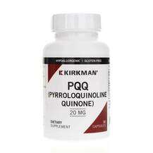 Kirkman, PQQ Pyrroloquinoline Quinone 20 mg Hypoallergenic, 30...