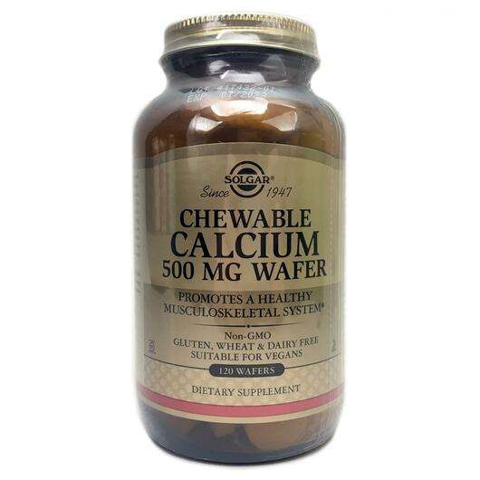 Main photo Solgar, Chewable Calcium, 500 mg