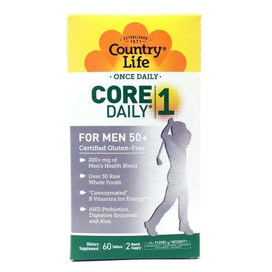 Основное фото товара Мультивитамины для мужчин 50+, Core Daily-1 Multivitamins Men ...