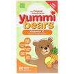 Фото товару Hero Nutritional Products, Yummi Bears Vitamin C, Вітамін C дл...