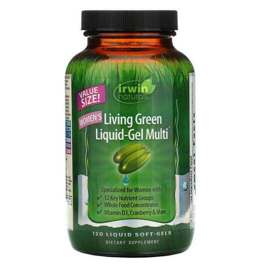 Основне фото товара Women's Living Green Liquid-Gel Multi, Мультивітаміни для...