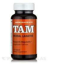 American Health, Tam Herbal Laxative, 100 Tablets
