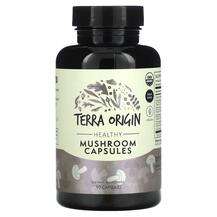 Terra Origin, Healthy Mushroom Capsules, Гриби, 90 капсул