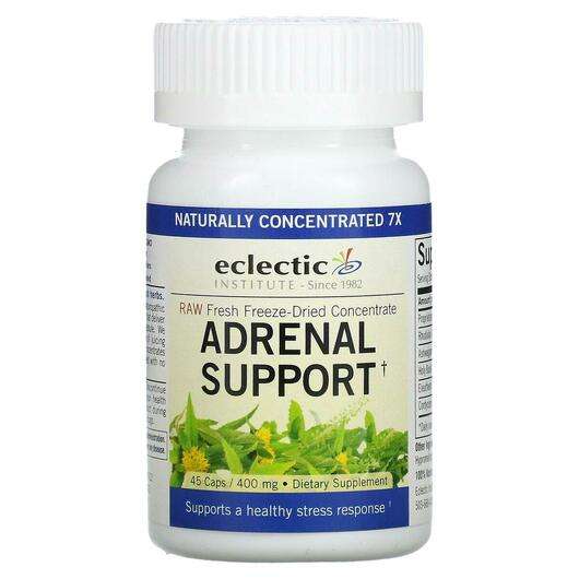 Основное фото товара Eclectic Herb, Поддержки надпочечников 400 мг, Adrenal Support...