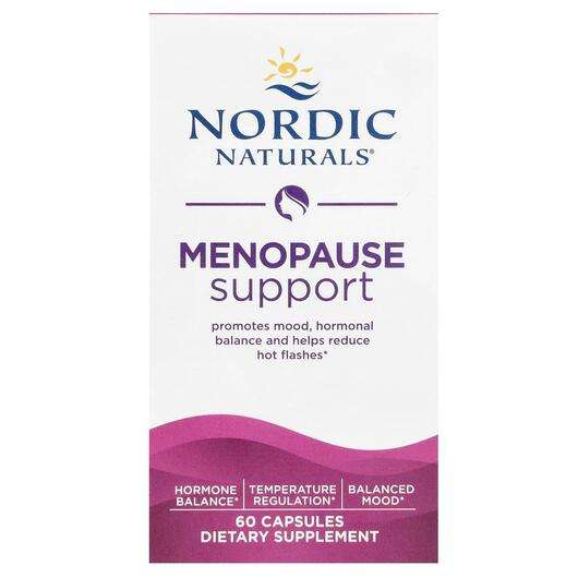 Основне фото товара Nordic Naturals, Menopause Support, Підтримка менопаузи, 60 ка...