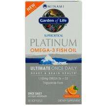 Омега 3, Platinum Omega-3 Fish Oil Ultimate Once Daily Orange ...