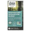 Фото товару Gaia Herbs, Respiratory Mushroom Blend, Гриб Рейши, 40 капсул