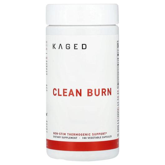 Основное фото товара Kaged, Жиросжигатели, Clean Burn, 180 капсул